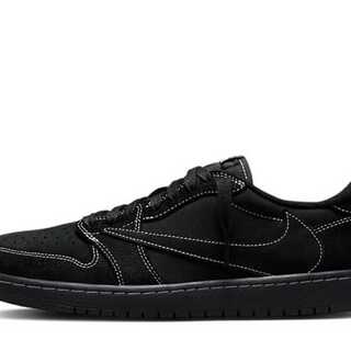 Travis Scott x Nike Air Jordan 1 Low OG SP "Black Phantom" 27cm