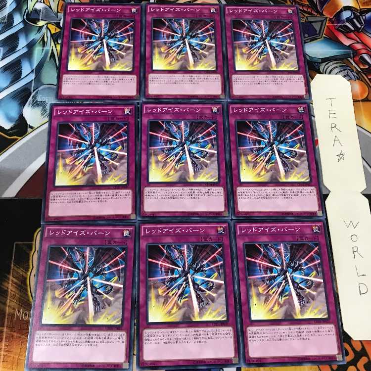 レッドアイズ・バーン CPD1 2 ノーマル 9枚セット てら