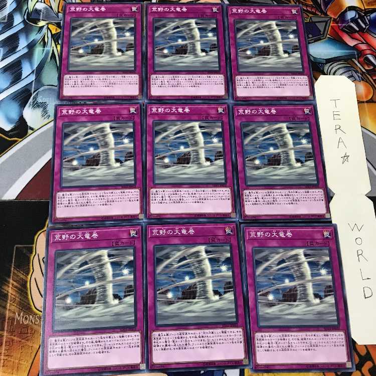 荒野の大竜巻 SD33 2 ノーマル 9枚セット てら