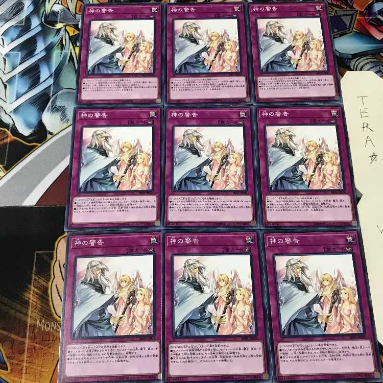 Solemn Warning SR05 1 Normal, set of 9 Tera.