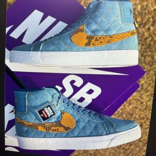 シュプリーム NIKE SB ZOOM ブレザーデニム 28cm