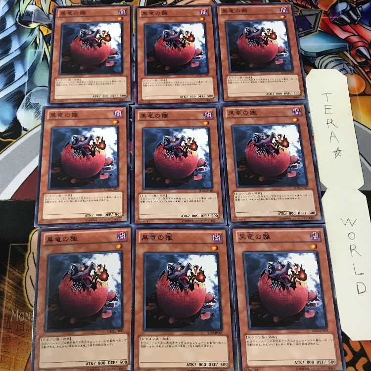 黒竜の雛 SD22 1 ノーマル 9枚セット てら