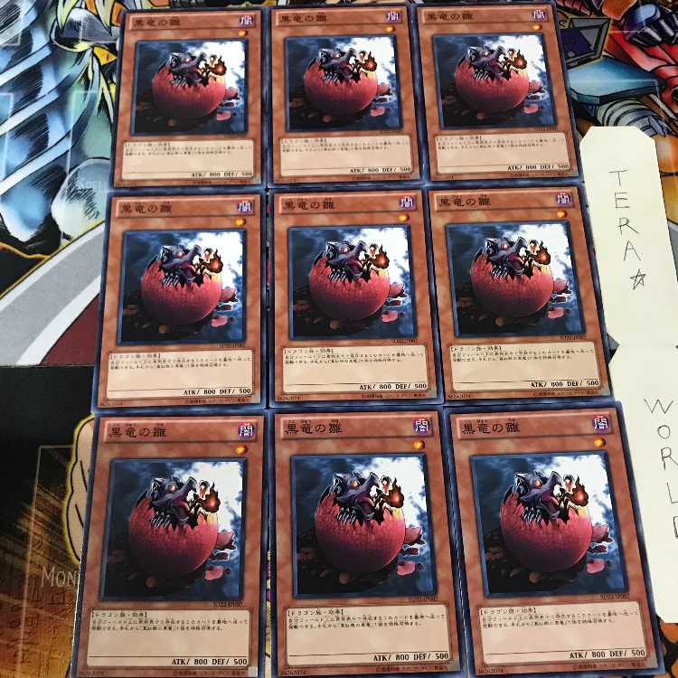 黒竜の雛 SD22 2 ノーマル 9枚セット てら