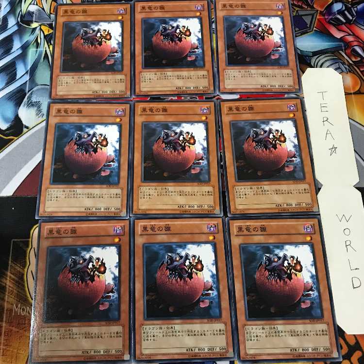 黒竜の雛 SOD 1 ノーマル 9枚セット てら