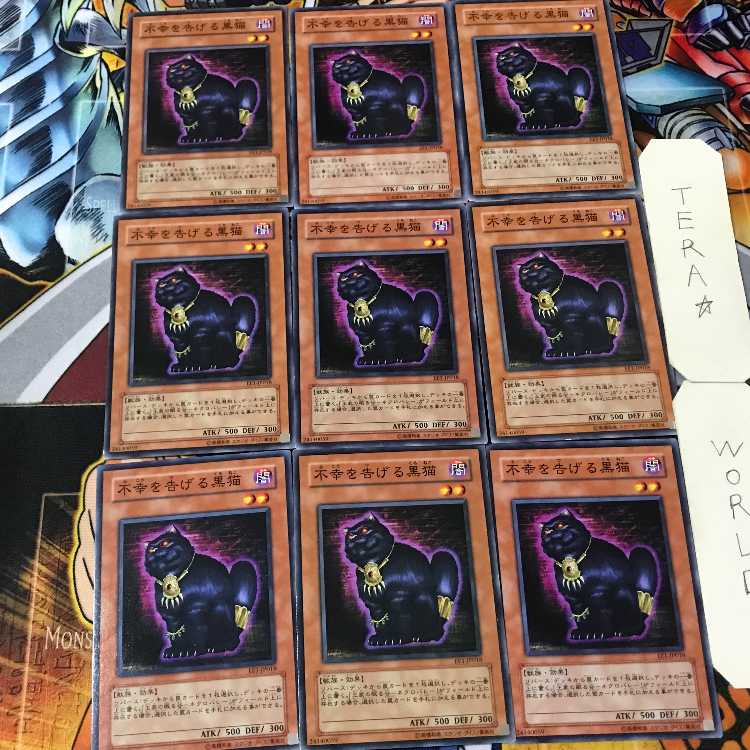 不幸を告げる黒猫 EE1 1 ノーマル 9枚セット てら