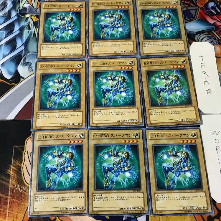 Elemental HERO Sparkman EE3 1 Normal 9-card set Tera
