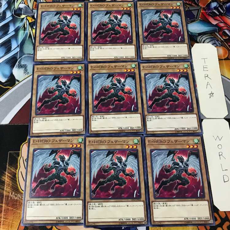 E・HERO フェザーマン CP19 2 ノーマル 9枚セット てら