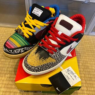 ナイキ SB ダンクロー Se "ホワット ザ Pロッド" スポーツ レッド/ブラックバーシティ メイズメイズ 26.5cm