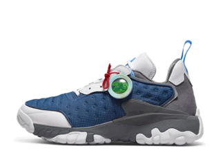 CLOT × Nike Air Jordan Delta 2 "Flint" Navy/White 28cm