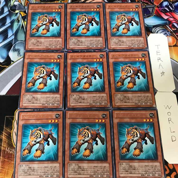 Test Tiger EXP1 4 Rare Set of 9 Tera.