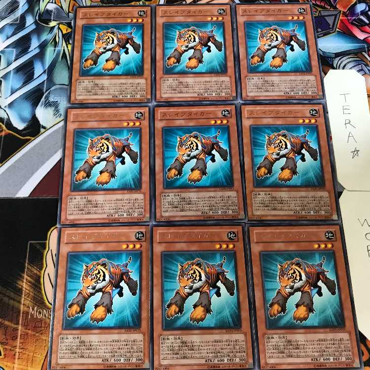 スレイブタイガー EXP1 5 レア 9枚セット てら