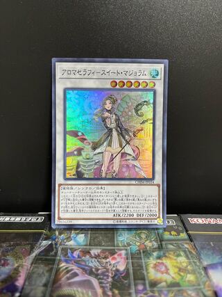 遊戯王スタジオ 6308 アロマセラフィ-スイート・マジョラム スーパーレア JP034 1枚