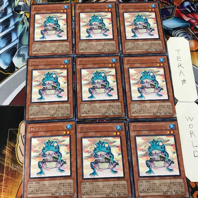 Ronintoadin TSHD 5 rare, set of 9, Tera.