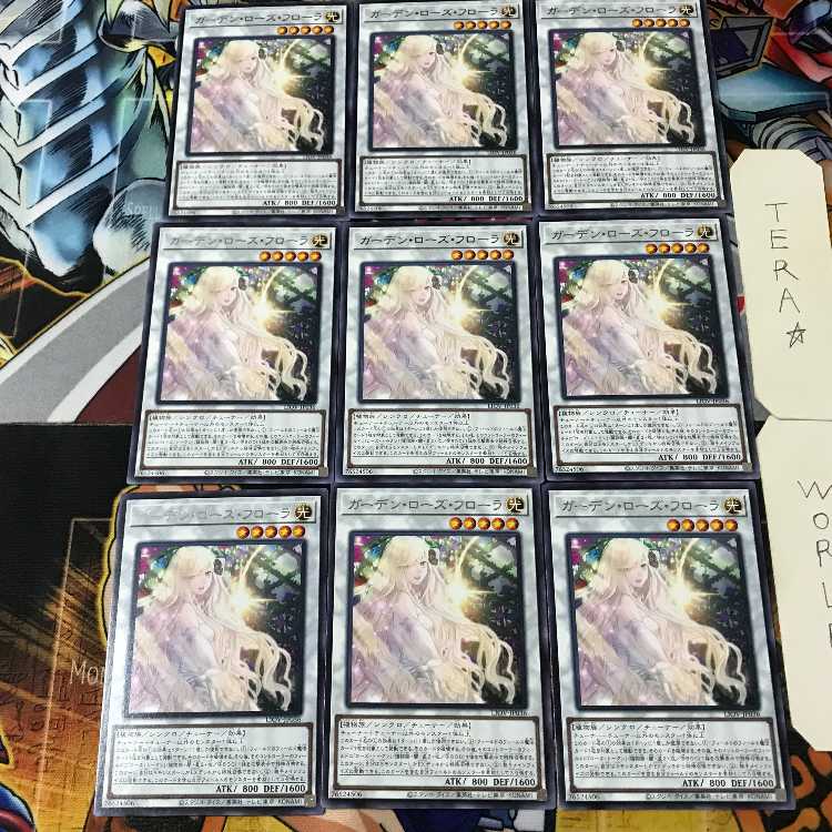 ガーデン・ローズ・フローラ LIOV 4 レア 9枚セット てら