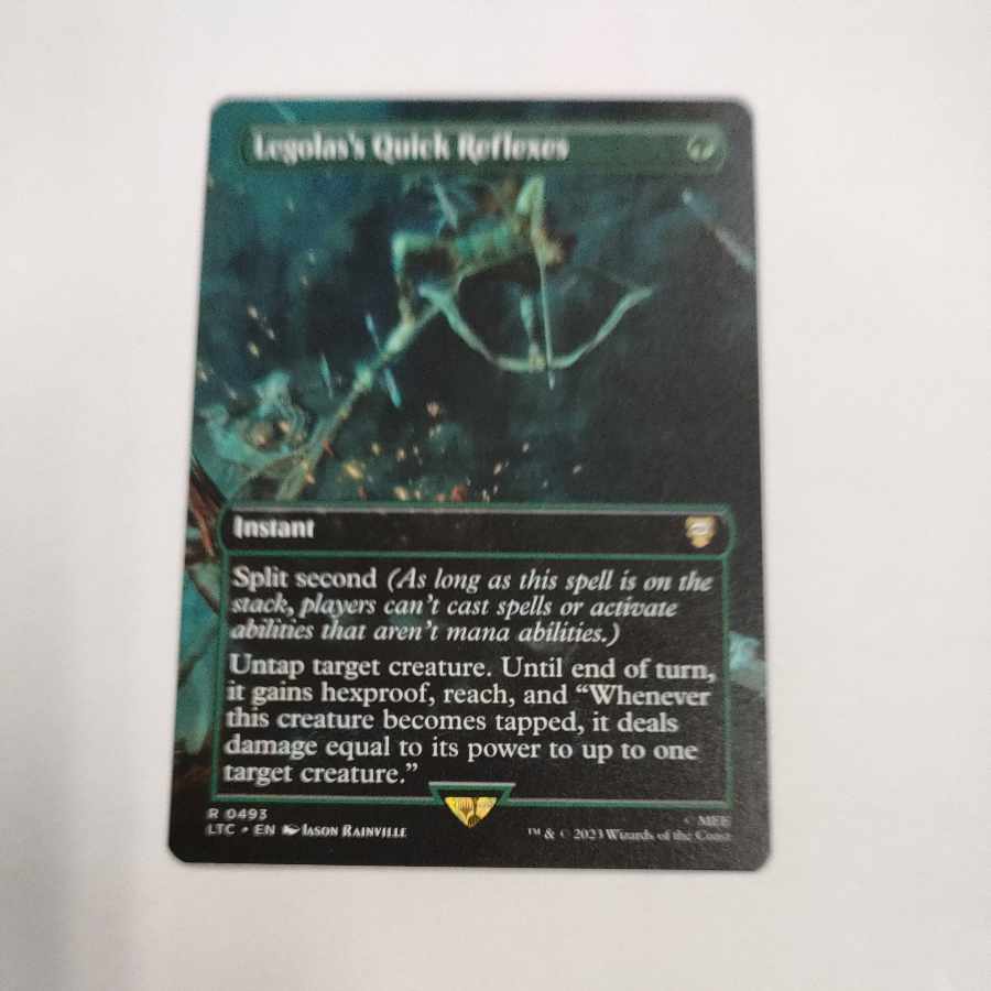 Legolas's Quick Reflexes