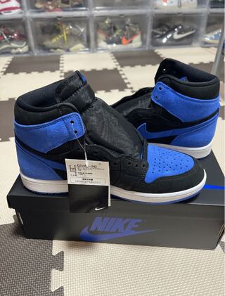 ナイキ エアジョーダン1 レトロ ハイ OG "ロイヤル リイマジンド" 27cm