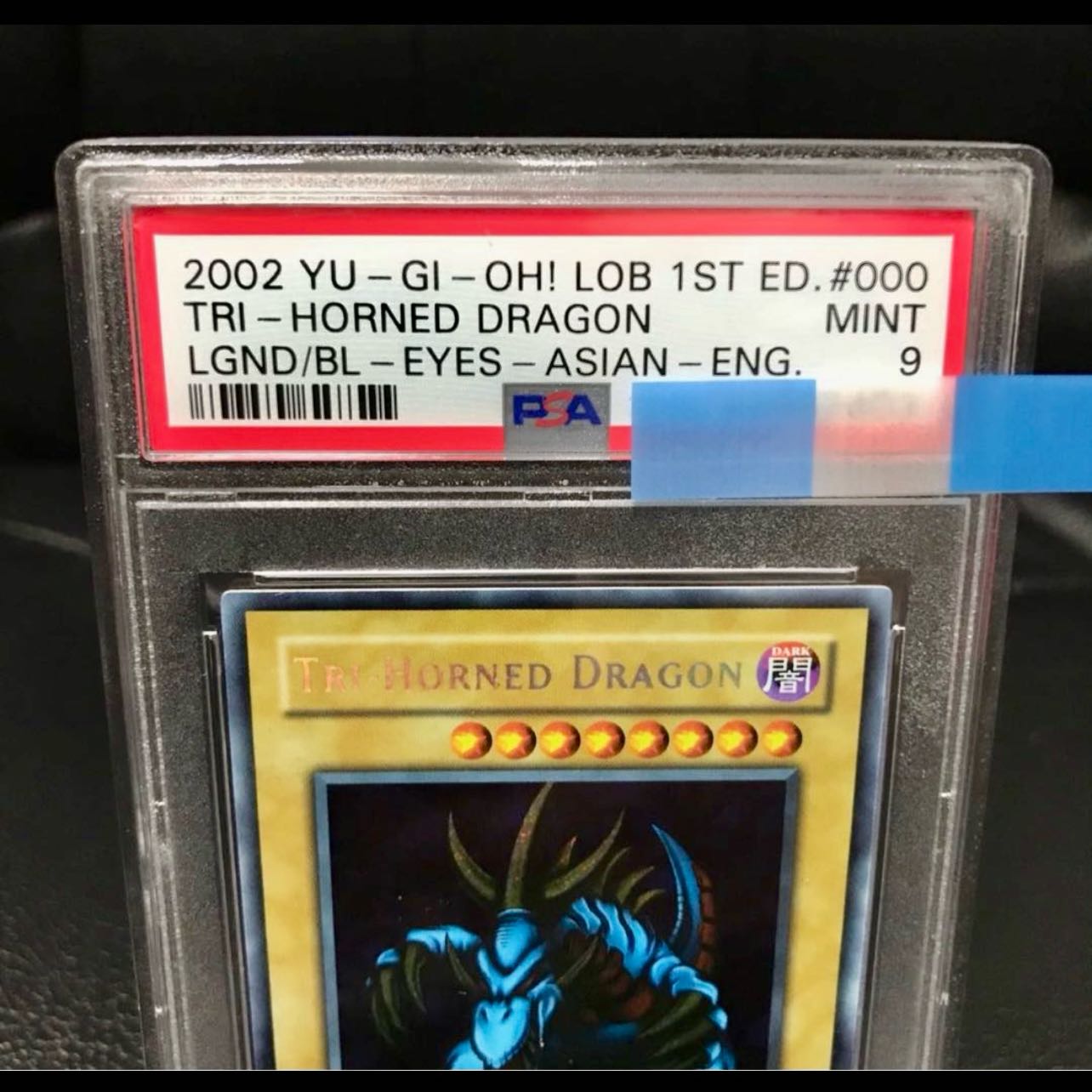 Tri-Horned Dragon Asia Sikh 2002 1stEd PSA9 extremely rare