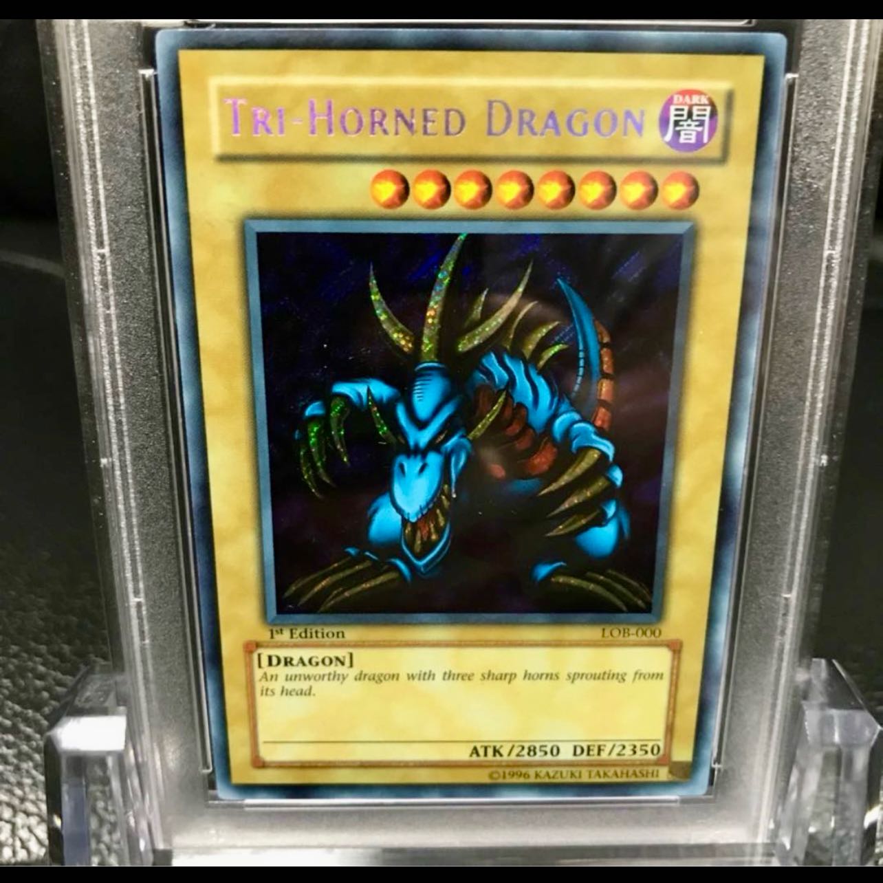 Tri-Horned Dragon Asia Sikh 2002 1stEd PSA9 extremely rare