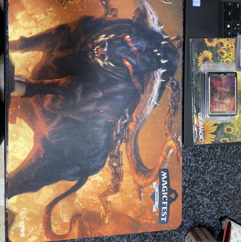 mtg アゴナスの雄牛　プレイマット
