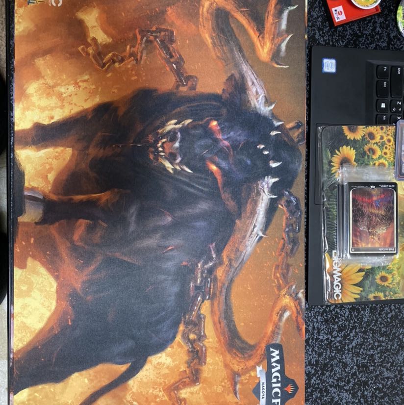mtg アゴナスの雄牛　プレイマット