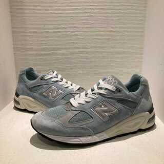 Kiss x New Balance 990V2 "Storm Snubbull" 27cm