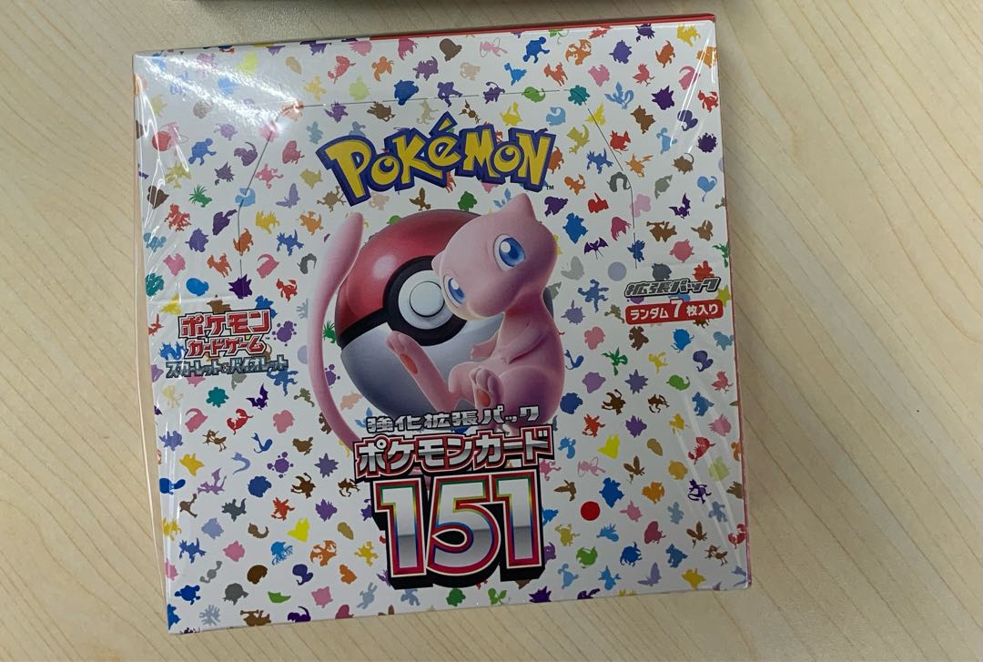 【ポケモンカード新品未開封】シュリンク付き BOX 151 ポケカ