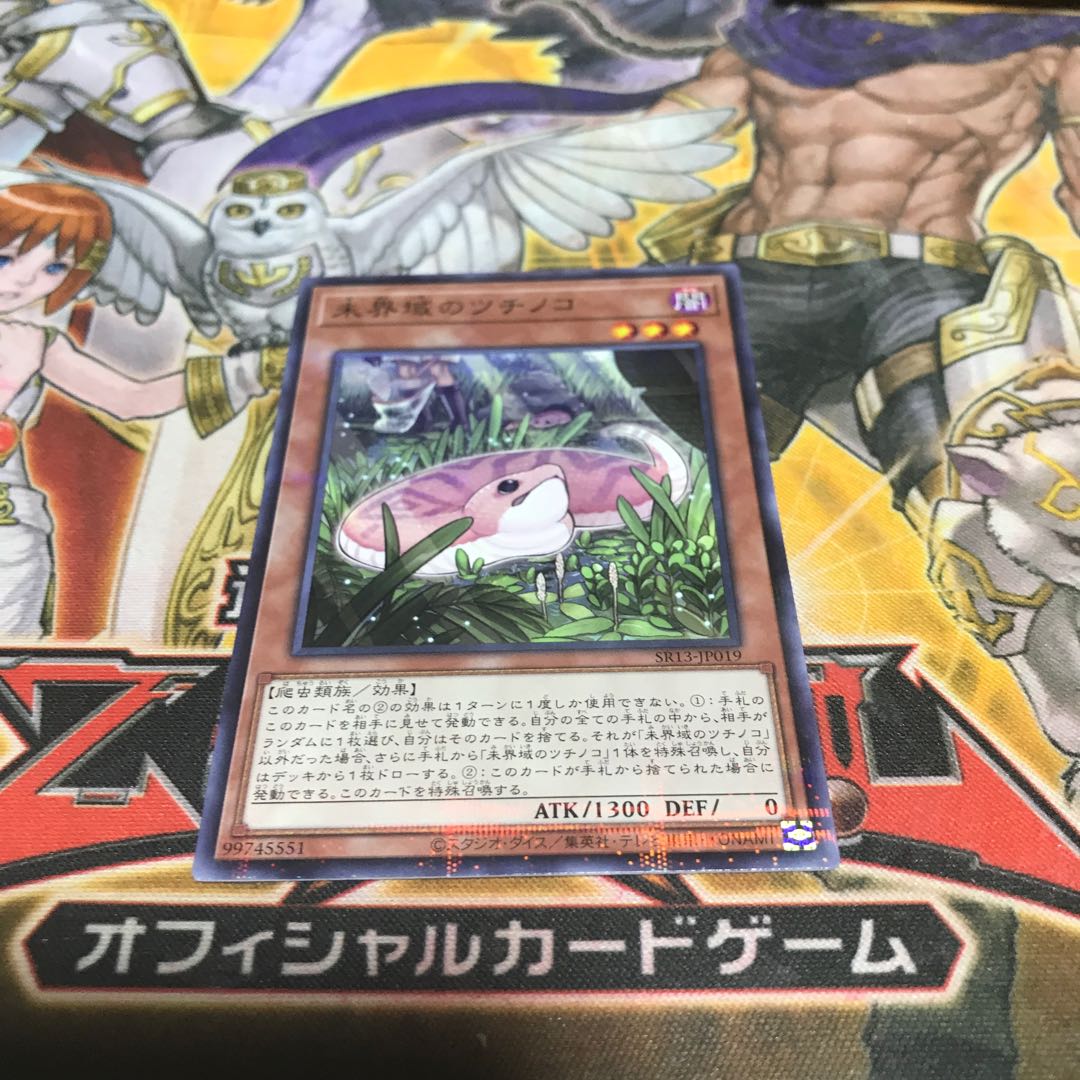 【ねこもり】最安値！！早い者勝ち！！未界域のツチノコ ノーマルパラレルレア(ノーパラ) 1枚　SR13 管理番号8989