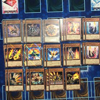 転生炎獣　モンスター魔法罠パーツ&デコードトーカーヒートソウル