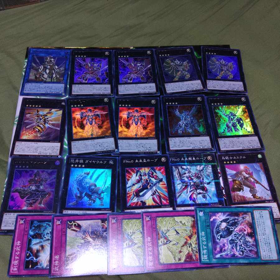 武神　デッキパーツ　は行　ヤマト　スサノオ　未来龍皇ホープ　獣戦士族　遊戯王