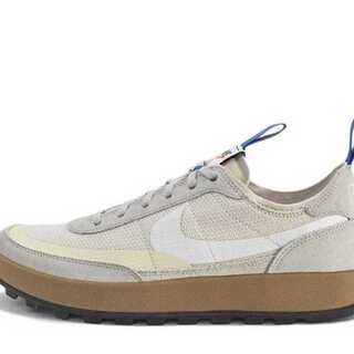 トムサックス × ナイキクラフト ウィメンズ ジェネラル パーパス シュー "ベージュ/ホワイト/ブルー" 26.5cm