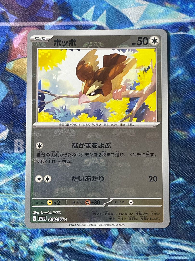 Pidgey (Master Ball pattern/mirror) C 016/165