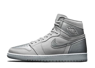 Nike Air Jordan 1 Retro High Og Co.Jp "Metallic Silver" Neutral Grey/White-Metallic Silver 28cm