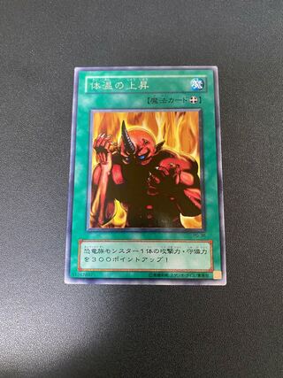 体温の上昇　レア