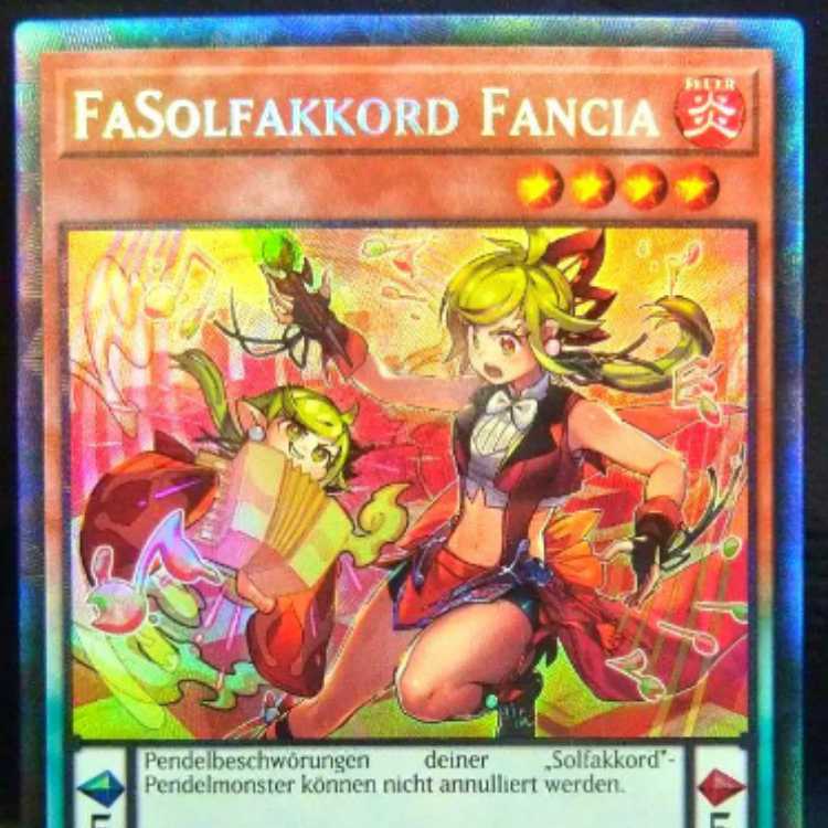 EU] FaSolfachord Fancia Collector's Doitsu Yu-Gi-Oh!