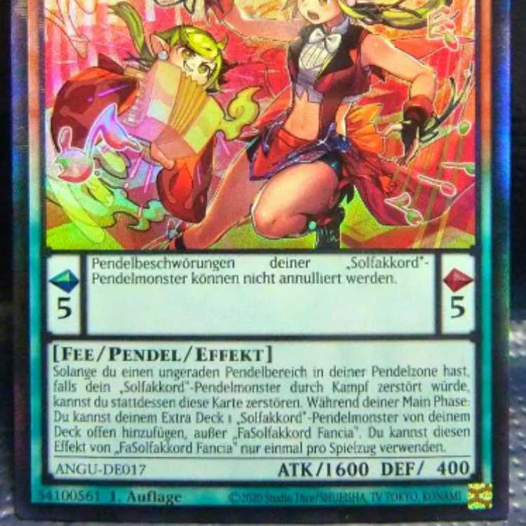 EU] FaSolfachord Fancia Collector's Doitsu Yu-Gi-Oh!