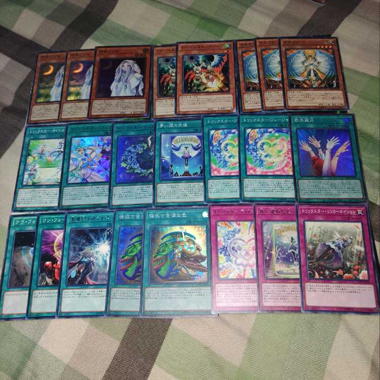 Trickster, new deck parts, rows, angels, rockbirds, Yu-Gi-Oh, Aqua Angel
