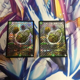 生命と大地と轟破の決断　2枚【39200-38】