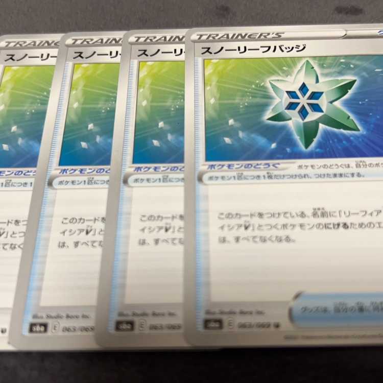 スノーリーフバッジ U 063/069