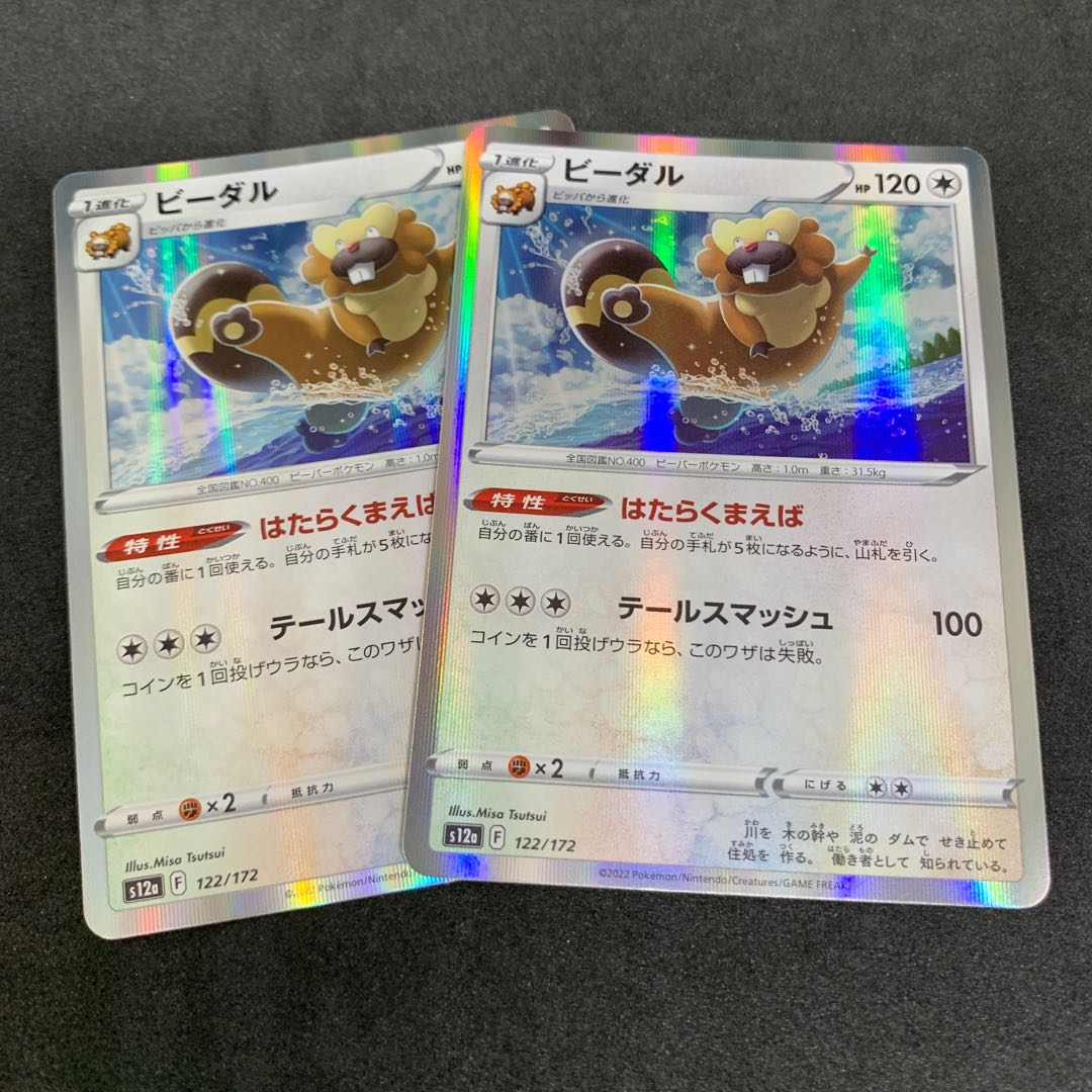 Bibarel (R specs) 122/172 working space