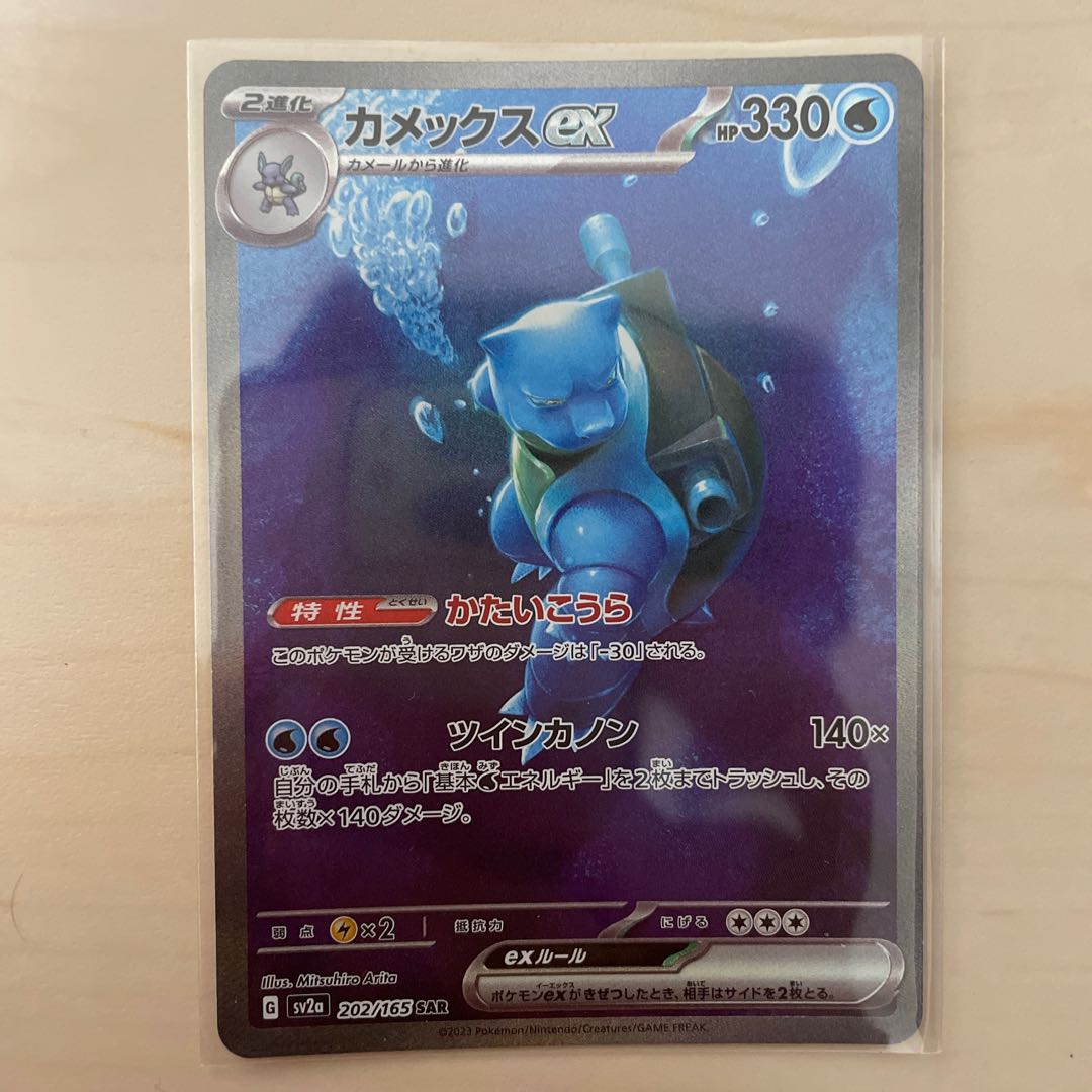 Blastoiseex SAR 202/165