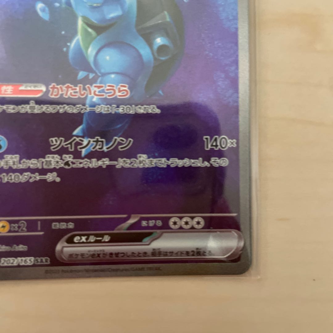 Blastoiseex SAR 202/165