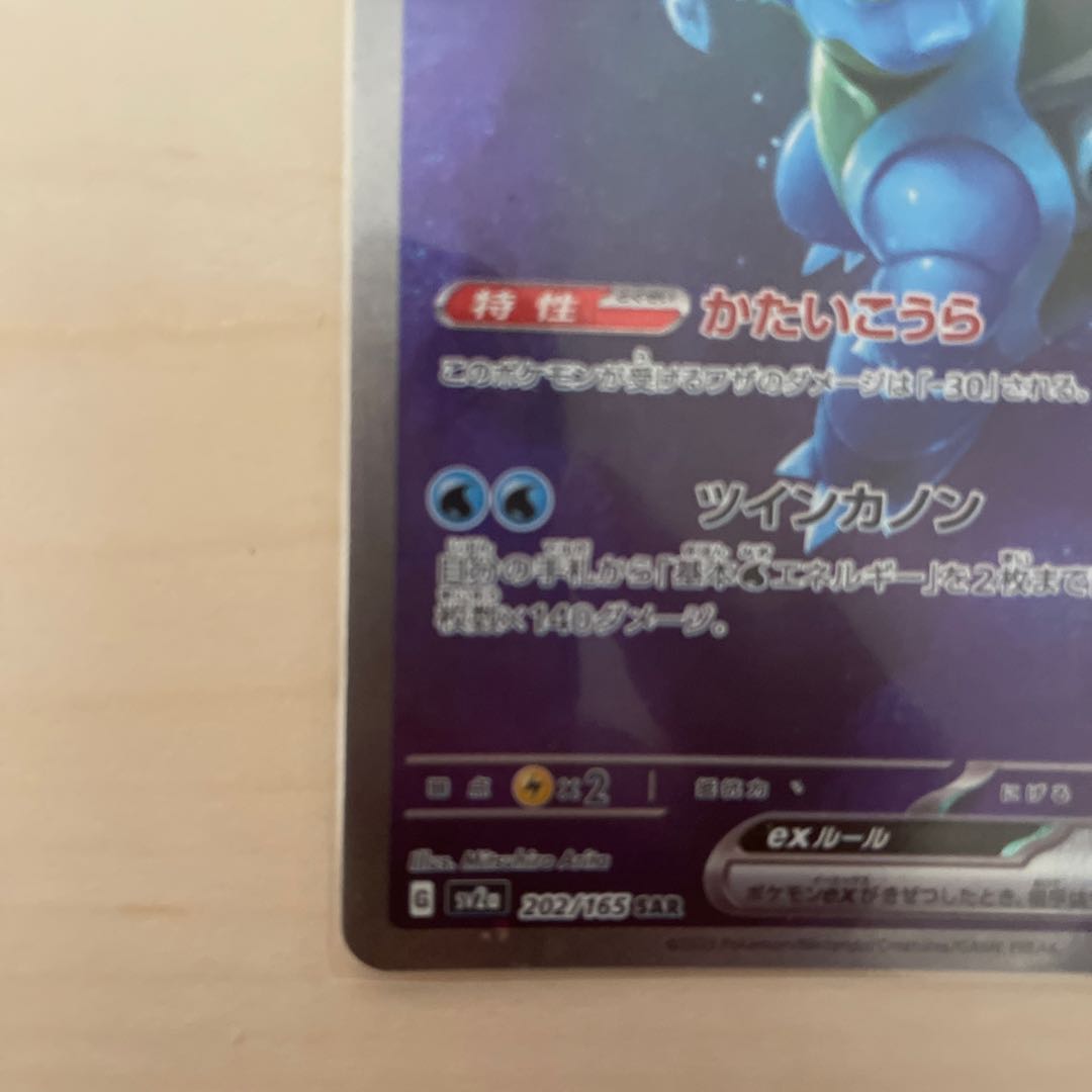 Blastoiseex SAR 202/165