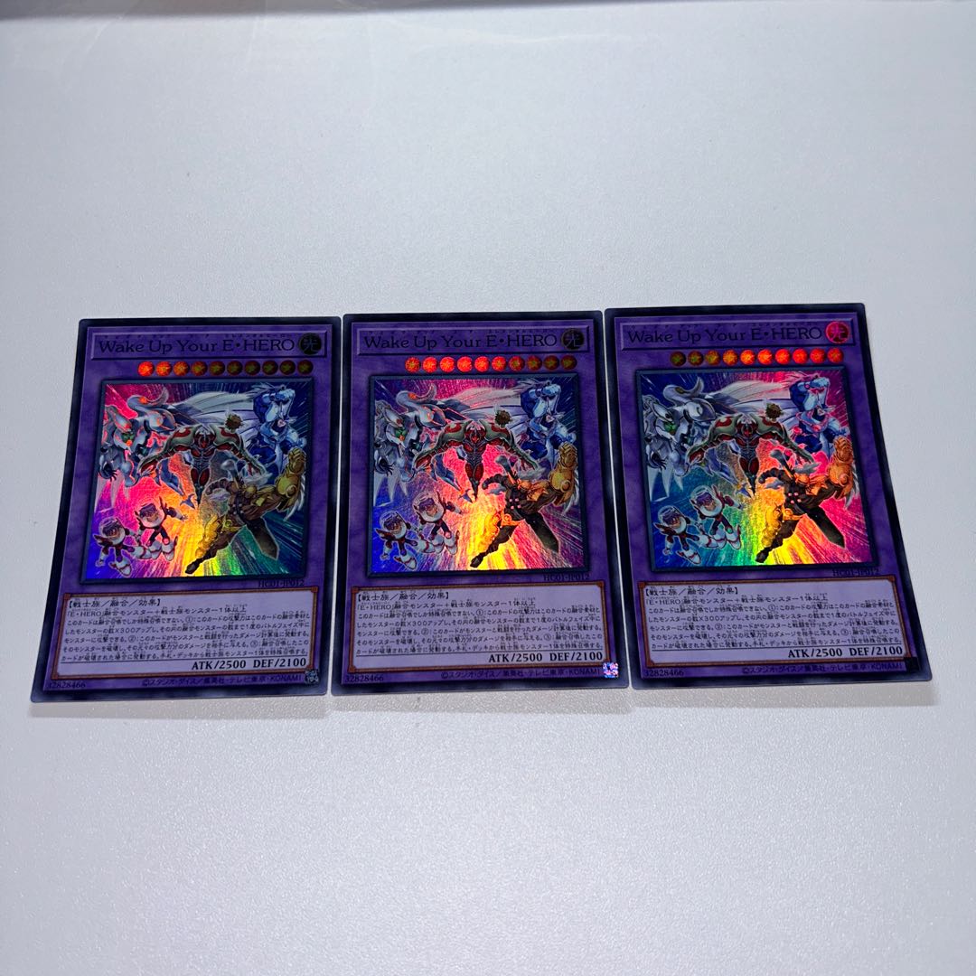 Wake Up Your E・HERO スーパーレア JP012 @114 1枚
