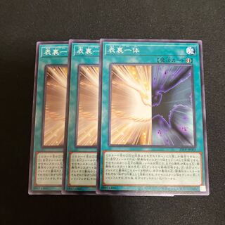 Front and back side normal 3 sheets