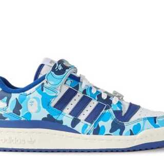 BAPE×adidas Forum84 low 30th anniversary 27cm