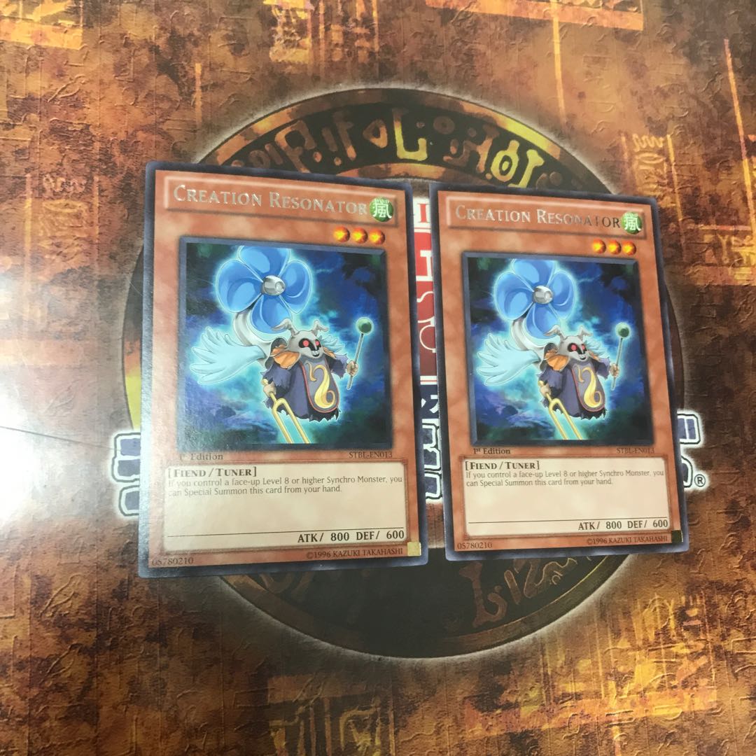 遊戯王★クリエイト・リゾネーター★英語版 レア二枚★