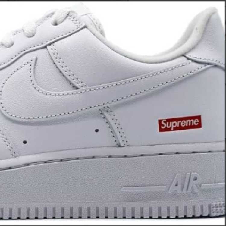 Supreme Nike Air Force 1 Low White 24.5cm
