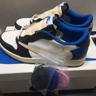 Travis Scott Fragment Nike Air Jordan 1 27.5cm