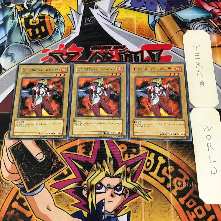E・HERO バーストレディ 5 ノーマル 3枚セット てら 3枚