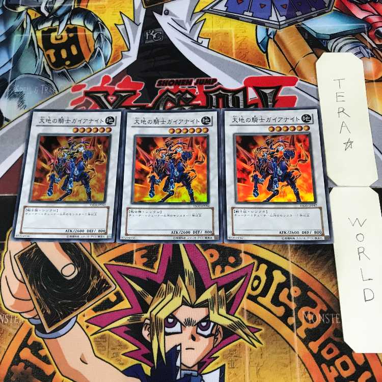 Gaia Knight, the Force of Earth 8 Super 3-card set Tera